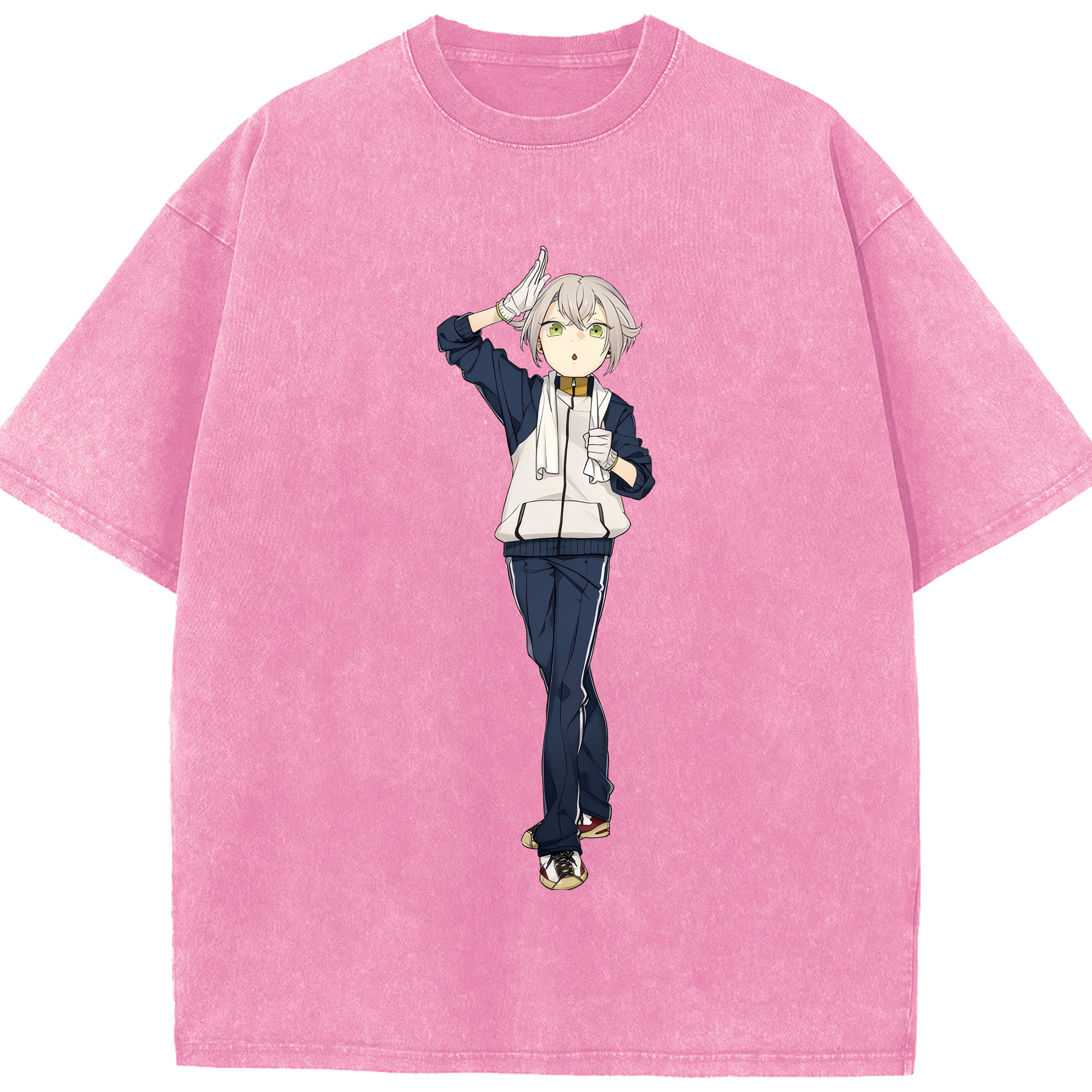 （画像用） 刀剣乱舞 Touken Ranbu 綿100% ヴィンテージ風 半袖Tシャツ（フロントプリント）